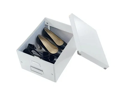 Leitz Caja Almacenamiento Click & Store WOW Cartón Reciclado Blanco 281x200x369 mm Leitz Caja Almacenamiento Click & Store WOW Cartón Reciclado Blanco 281x200x369 mm