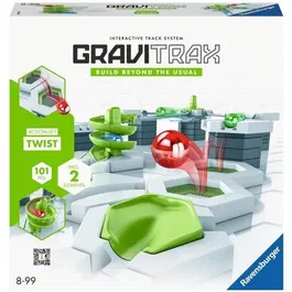 Ravensburger 22576 Gravitrax Starter Set Twist, Circuito de Canicas, Juego de Construcción Creativo, 101 Piezas, 8 Años