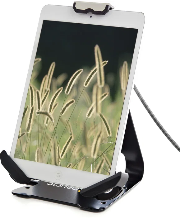 StarTech Soporte de Seguridad para Tablet con Cable y Candado K-Slot (7,9-13 pulgadas)