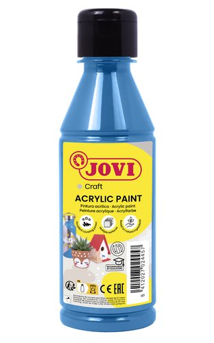 Jovi Pintura Plástica Jovidecor Acryl Azul Cyan 250ml