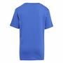 Camiseta de Manga Corta Infantil Adidas 3S Tib Azul
