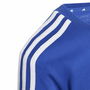 Camiseta de Manga Corta Infantil Adidas 3S Tib Azul