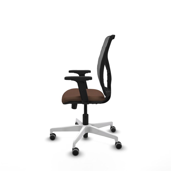 PIQUERAS Y CRESPO Silla de oficina Motilla con mecanismo Sincro/Traslack, Marrón y Gris PIQUERAS Y CRESPO Silla de oficina Motilla con mecanismo Sincro/Traslack, Marrón y Gris