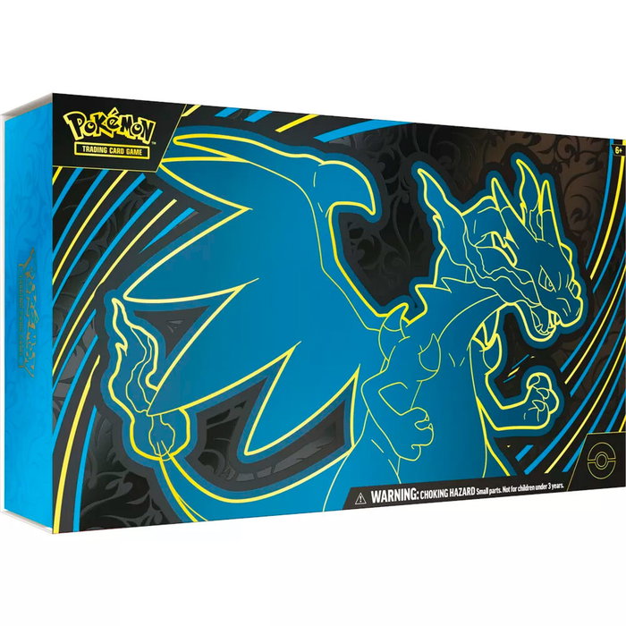 POKEMON JUEGO DE CARTAS Latino Estuche Ultra Premium Mega-Charizard X POKEMON JUEGO DE CARTAS Latino Estuche Ultra Premium Mega-Charizard X