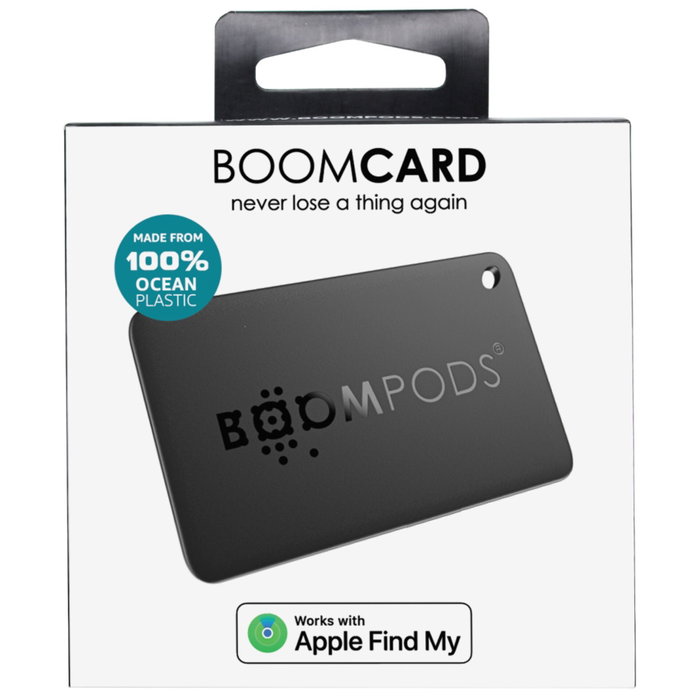 Boompods Boomcard Black Boompods Boomcard Black