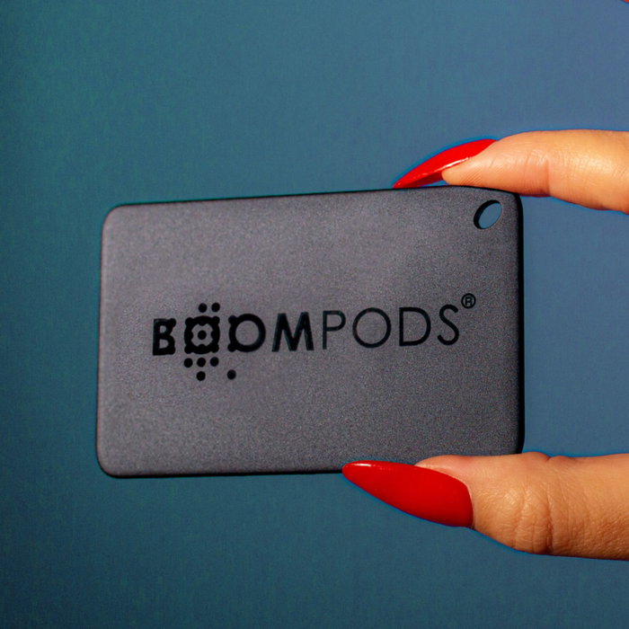 Boompods Boomcard Black Boompods Boomcard Black