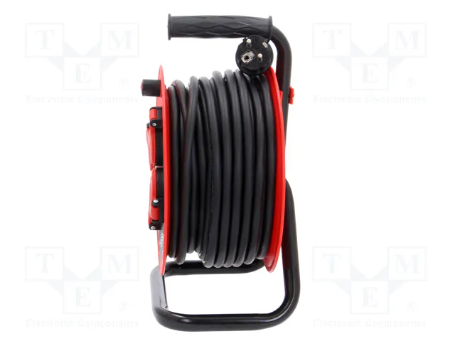 KEL Prolongador de alimentación H05RR-F 3G2,5mm2 25m negro