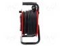 KEL Prolongador de alimentación H05RR-F 3G2,5mm2 25m negro