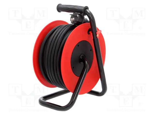 KEL Prolongador de alimentación H05RR-F 3G2,5mm2 25m negro