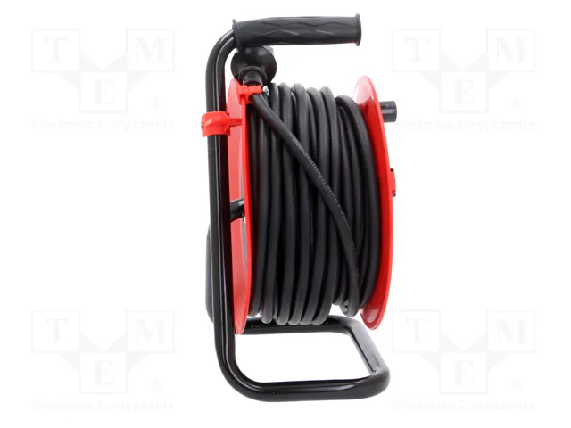 KEL Prolongador de alimentación H05RR-F 3G2,5mm2 25m negro