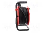KEL Prolongador de alimentación H05RR-F 3G2,5mm2 25m negro