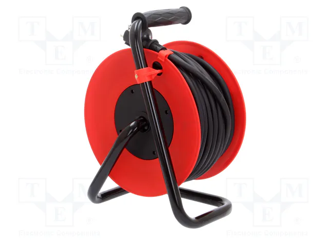 KEL Prolongador de alimentación H05RR-F 3G2,5mm2 25m negro