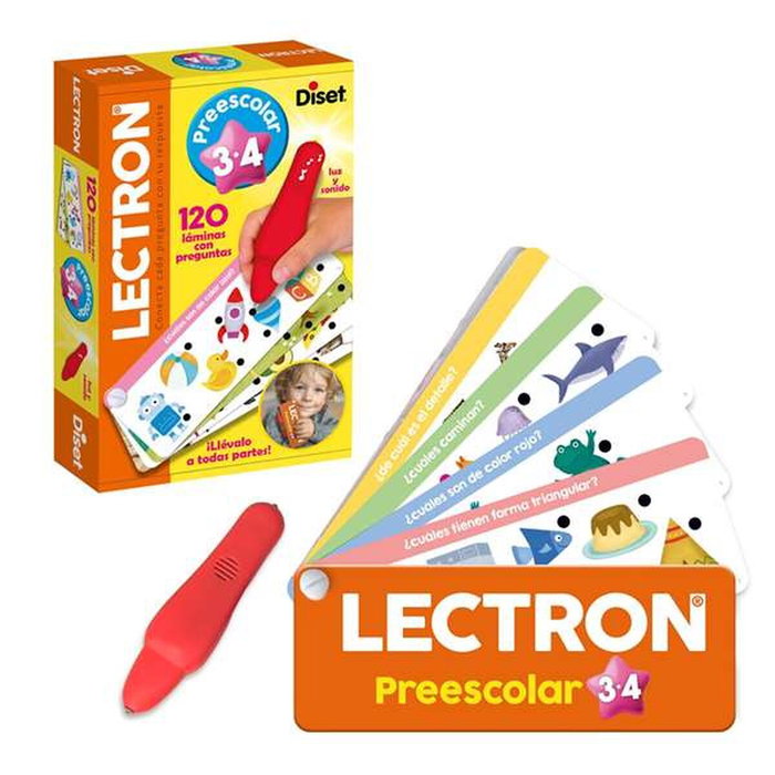 Diset Lectron Lápiz con luz y sonidos Prescolar Diset Lectron Lápiz con luz y sonidos Prescolar