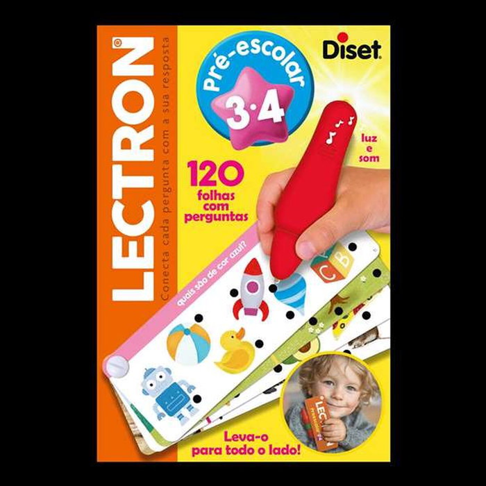 Diset Lectron Lápiz con luz y sonidos Prescolar Diset Lectron Lápiz con luz y sonidos Prescolar