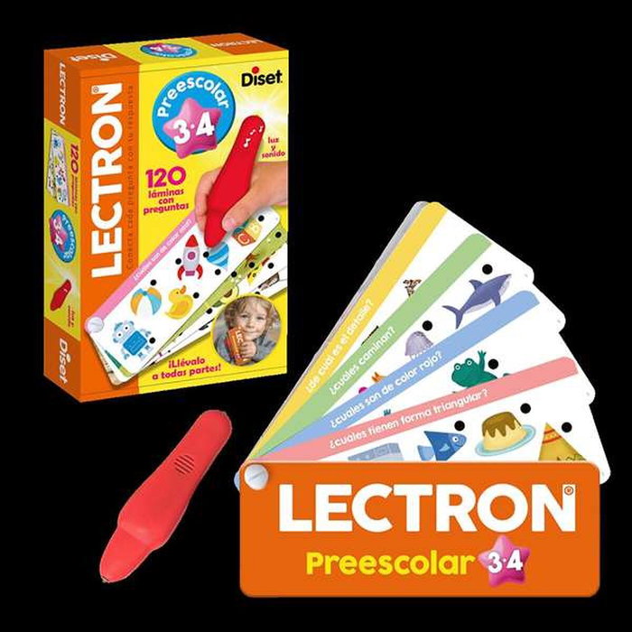 Diset Lectron Lápiz con luz y sonidos Prescolar Diset Lectron Lápiz con luz y sonidos Prescolar