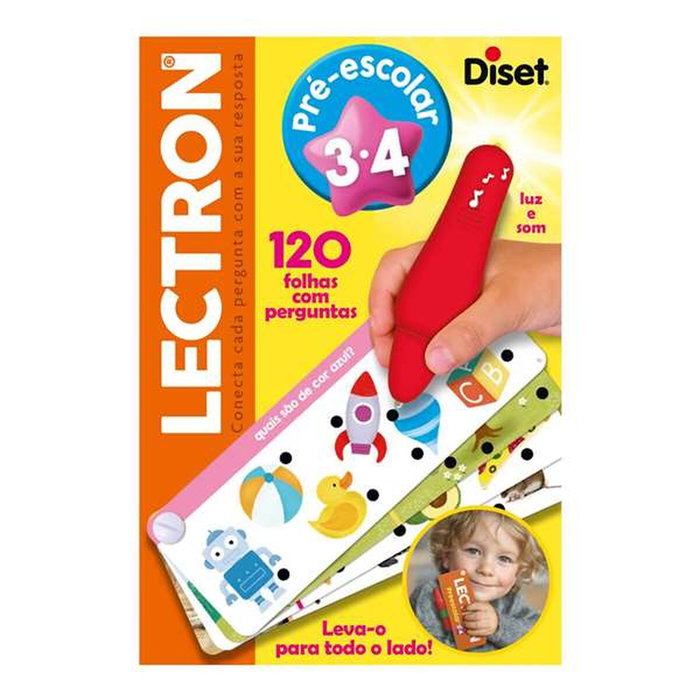 Diset Lectron Lápiz con luz y sonidos Prescolar Diset Lectron Lápiz con luz y sonidos Prescolar