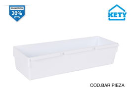 Kety Caja Ordenación Modular 22.5 cm x 8 cm x 5.3 cm (24 Unidades)