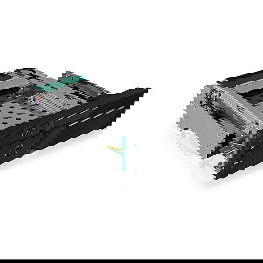 ICY BOX IB-173SSK Wechselrahmen para discos duros, 1x 2.5" + 1x 3.5" SATA/SAS a 2x SATA, bandeja Hot-Swap aluminio para bahía 5.25"