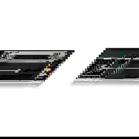 ICY BOX IB-173SSK Wechselrahmen para discos duros, 1x 2.5" + 1x 3.5" SATA/SAS a 2x SATA, bandeja Hot-Swap aluminio para bahía 5.25"