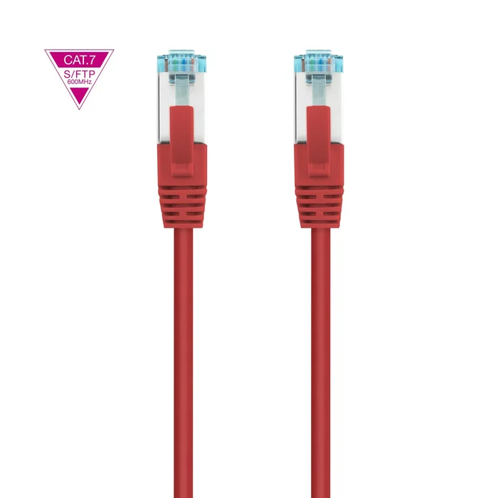Nanocable Cable de Red CAT.7 SFTP AWG26 1 m Rojo