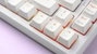 Savio ASTRAL White Teclado Magnético Outemu White Jade RGB con 82 teclas