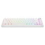Savio ASTRAL White Teclado Magnético Outemu White Jade RGB con 82 teclas