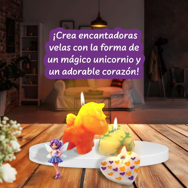 Science for you Juego Fábrica de Velas 3D, Crea Velas Coloridas y Perfumadas con Divertidas Formas, 29x30x6cm