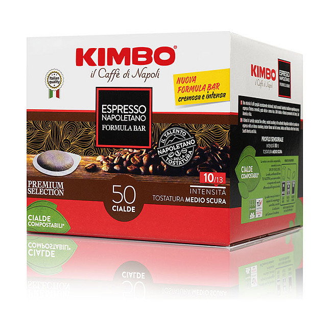 KIMBO S.p.A. Kimbo NAPOLETANO 44mm ESE Pads 50 unidades de 7,3g KIMBO S.p.A. Kimbo NAPOLETANO 44mm ESE Pads 50 unidades de 7,3g