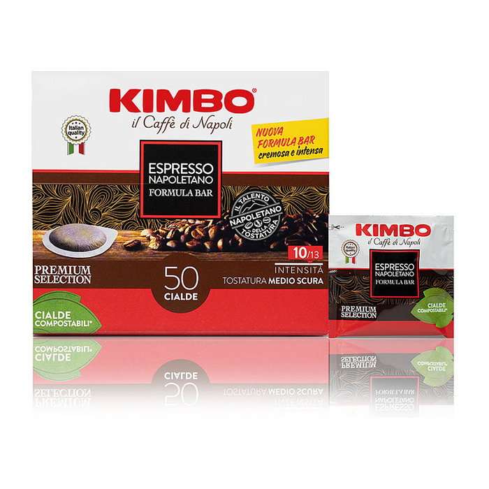 KIMBO S.p.A. Kimbo NAPOLETANO 44mm ESE Pads 50 unidades de 7,3g KIMBO S.p.A. Kimbo NAPOLETANO 44mm ESE Pads 50 unidades de 7,3g