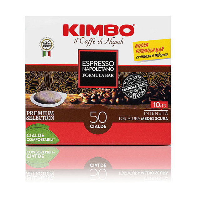 KIMBO S.p.A. Kimbo NAPOLETANO 44mm ESE Pads 50 unidades de 7,3g KIMBO S.p.A. Kimbo NAPOLETANO 44mm ESE Pads 50 unidades de 7,3g