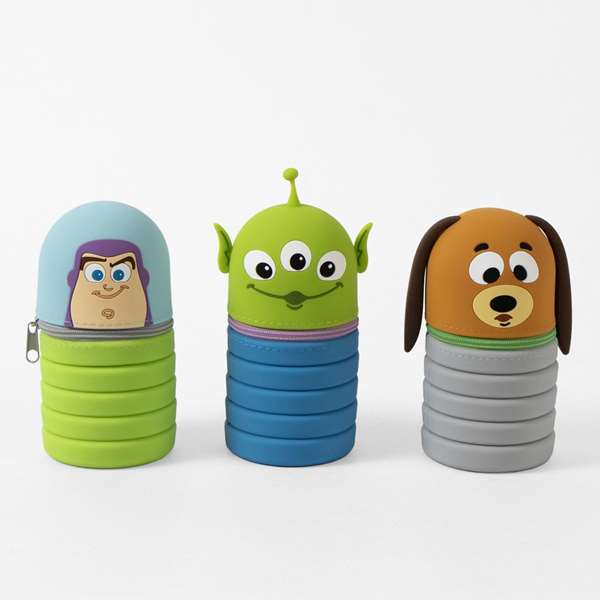 Cerdá Estuche Portatodo Silicona Toy Story Diseño 1-Diseño 3 Blanco
