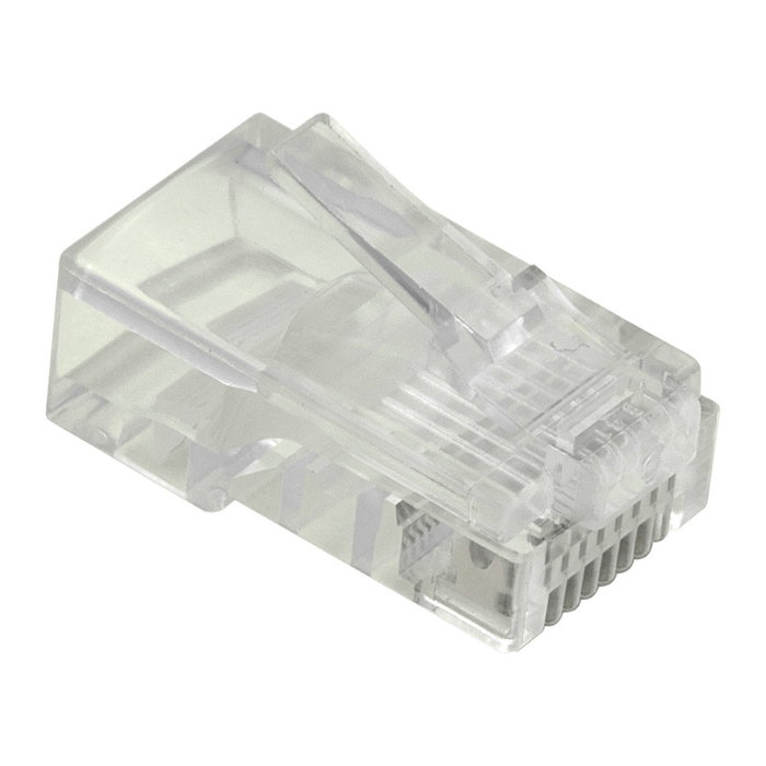 VALUE Conector Modular RJ-45 Cat5e Transparente, Paquete de 10 Unidades, Ref. 21.99.3060 VALUE Conector Modular RJ-45 Cat5e Transparente, Paquete de 10 Unidades, Ref. 21.99.3060