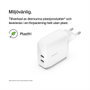 Belkin BoostCharge Pro 60W Dual USB-C Blanco