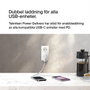 Belkin BoostCharge Pro 60W Dual USB-C Blanco