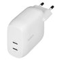 Belkin BoostCharge Pro 60W Dual USB-C Blanco