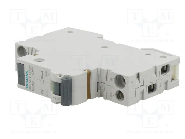SIEMENS 5SV RCBO 4A 30mA 1+N