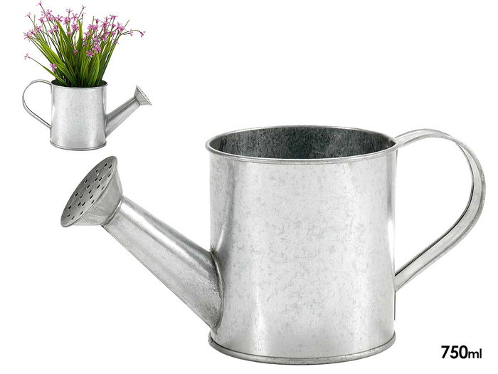 Ibergarden Regadera Zinc 24 cm x 11 cm x 11 cm 750 ml (Set de 24) Ibergarden Regadera Zinc 24 cm x 11 cm x 11 cm 750 ml (Set de 24)