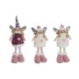 DKD Home Decor Set de 3 Figuras de Elfos Multicolor en Poliéster