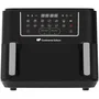 Continental Edison Freidora de Aire CEFR2400TB - 2600W, 10.5 Litros, Color Negro
