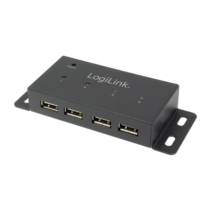 LogiLink UA0141A USB 2.0 HUB 4-Port Negro LogiLink UA0141A USB 2.0 HUB 4-Port Negro