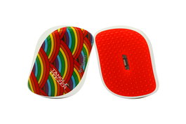 Tangle Teezer Compact Styler Detangling Hair Brush - Rainbow Galore