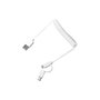 LogiLink Kit de carga USB-A, 2 puertos, 10.5 W / 10 W, Blanco