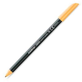 Edding Rotulador 1200 Punta Fina Naranja Claro 1mm Tinta a Base de Agua para Papel