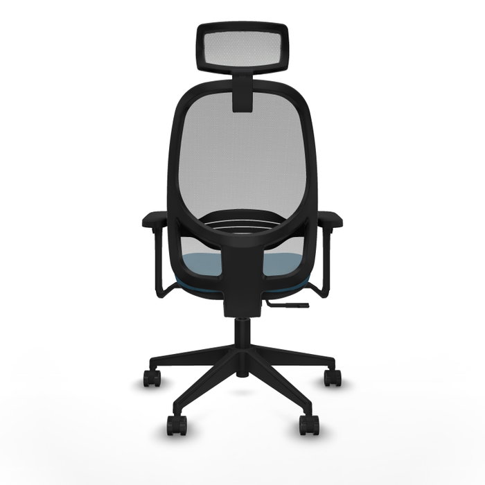 PIQUERAS Y CRESPO Silla de oficina Cilanco con mecanismo Sincro, Verde petróleo y Gris PIQUERAS Y CRESPO Silla de oficina Cilanco con mecanismo Sincro, Verde petróleo y Gris
