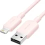 Vention Cable USB 2.0 a Lightning Macho, Transmisión 480Mbps, Carga 2.4A, Longitud 1 Metro, Color Rosa