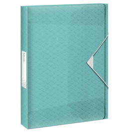Carpeta De Proyectos Esselte Colour Breeze Pp A4 Gomas 4 Cm Azul (Set de 5)