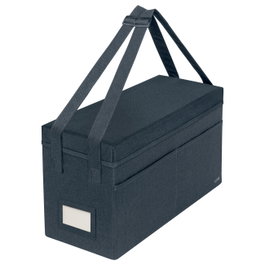 LEITZ Bolsa de almacenamiento para Desk Sharing con tapa, Gris