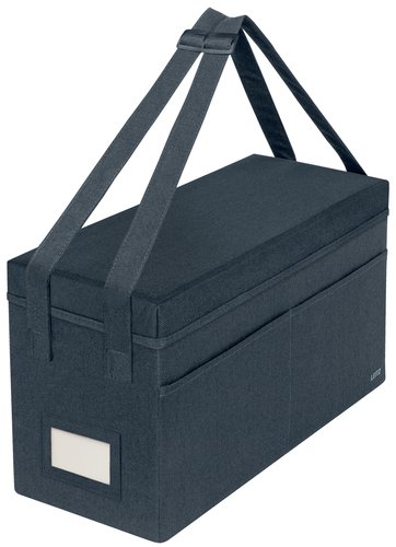 Leitz Bolsa de Trabajo para Hot Desking en Tela Gris con Tapa Leitz Bolsa de Trabajo para Hot Desking en Tela Gris con Tapa