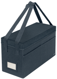 Leitz 67230089 Bolsa de Trabajo para Hot Desking de Tela con Tapa, Gris