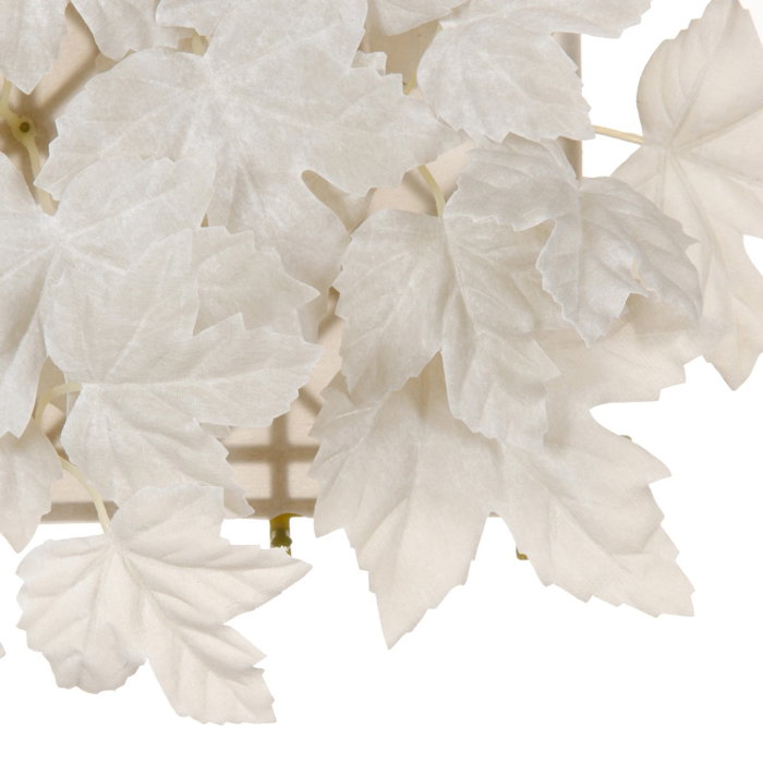 Panel Floral Blanco Pvc Jardín 30 X 30 cm (Set de 12)